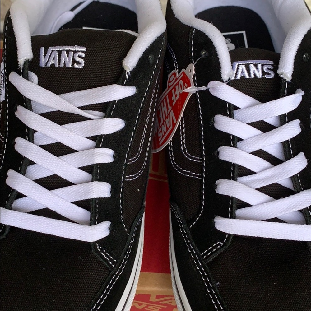 ••VANS BEARCAT BLACK/WHITE MEN’S - Picture 9 of 16